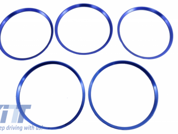 Ring Frame Ventilation Blue suitable for Mercedes A Class W176 B Class W246 CLA Class C117 and GLA Class X156