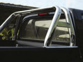 Roll Bar oval em inox Ford Ranger 07-12