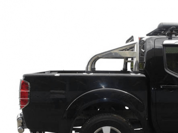 Roll bar Isuzu D-Max 03-12 Inox 63MM C/pro Vidro
