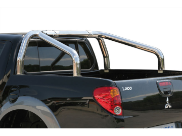 Roll Bar em Aço Inoxidável Ø76mm (Cabine Dupla)