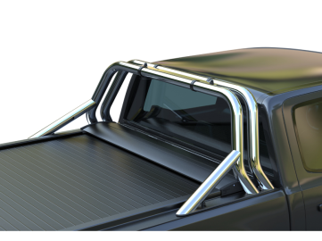 Roll bar com Design Desportivo de duas peças de tubo inoxidável Mazda BT 50 2012+