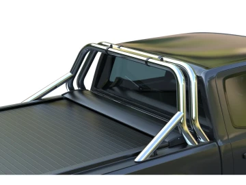 Roll bar com Design Desportivo de duas peças de tubo inoxidável Toyota Hilux 2026