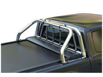 Roll bar de duas peças com arco protetor Ford Ranger XLT Cabine Dupla