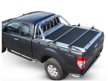 Roll bar de duas peças com arco protetor Ford Ranger XLT Cabine Dupla