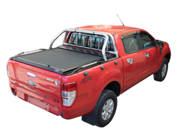 Roll bar de duas peças com arco protetor Ford Ranger XLT Cabine Dupla