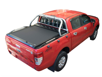 Roll bar de duas peças com arco protetor Ford Ranger XLT Cabine Dupla