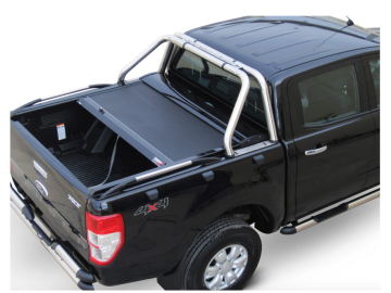 Roll bar de duas peças de tubo inoxidável Ford Ranger XLT Cabine Dupla