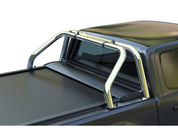 Roll bar de duas peças de tubo inoxidável Toyota Hilux 1997->'02-2005