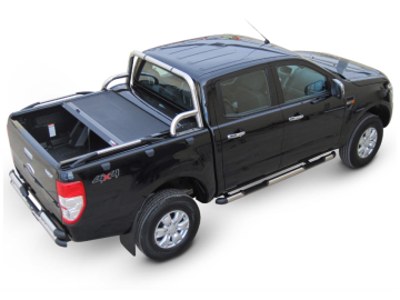 Roll bar de peça e meia de tubo inoxidável Ford Ranger XLT Cabine Dupla