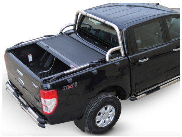 Roll bar de peça e meia de tubo inoxidável Ford Ranger XLT Cabine Dupla