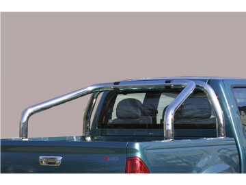 Roll bar em aço inox Ø76mm (apenas para 2006-2012)