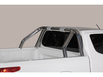 Roll bar em aço inox Ø76mm (cabine extra)