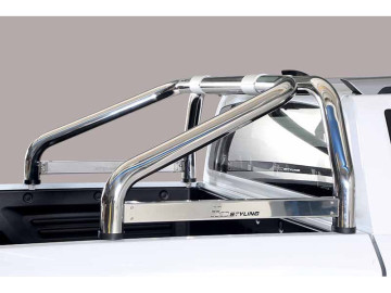 Rollbar RLSS em aço inox Ø76 mm com travessa lateral B-2500 (apenas 2003–2006)