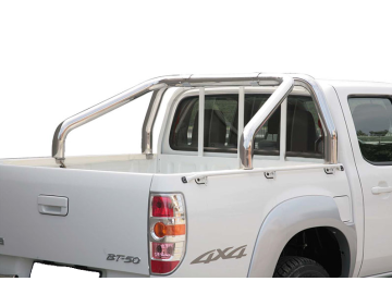 Rollbar em aço inox Ø76mm (apenas 2006-2009) 