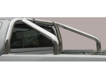 Rollbar em aço inoxidável tamanho Ø76mm, (não compatível com a 3ª luz de travagem)