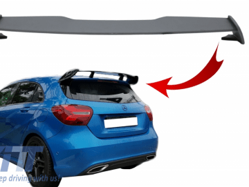 Roof Boot Lid Spoiler suitable for MERCEDES A-Class W176 (2012-2018) A45 Design Primer