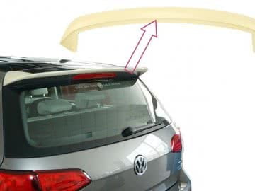 Roof Spoiler Rear windshield suitable for VW Golf 7 VII (2012-2017) R Design