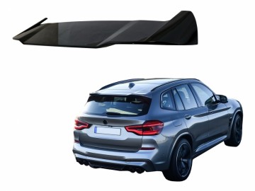Roof Spoiler suitable for BMW X3 G01 (2017-Up) BK Style Piano Black