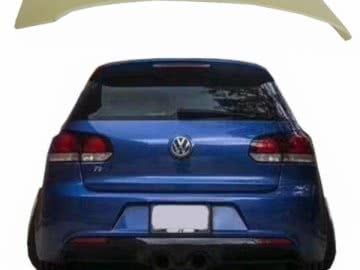 Roof Spoiler suitable for VW Golf VI 6 MK6 (2008-up) R20 Design