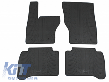 Rubber Car Floor Mats suitable for Range ROVER Sport L494 (2013-2017) Black