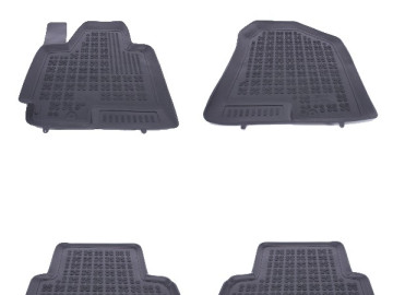 Rubber Floor mat Black suitable for Hyundai IX35 (2010-2015)