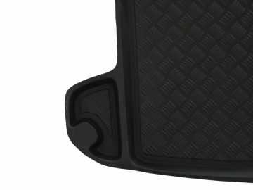 Rubber Trunk Mat Black suitable for HYUNDAI Tucson III (2015-2020) KIA Sportage IV (2016-Up)