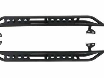 Running Boards Side Steps Nerf Bars suitable for JEEP Wrangler JL (2018-Up) 4 Doors Iron Design