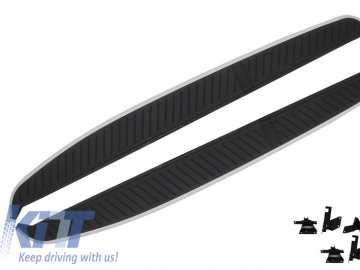 Running Boards Side Steps suitable for Land ROVER Range ROVER Sport L320 (2005-2013) with Pre-cut Door Sills