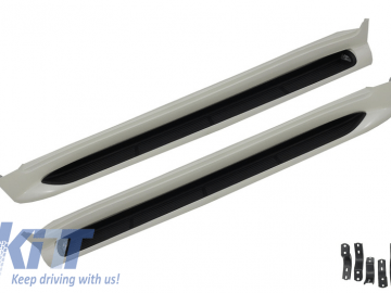 Running Boards Side Steps suitable for TOYOTA Land Cruiser FJ200 OEM Design (2015-up)