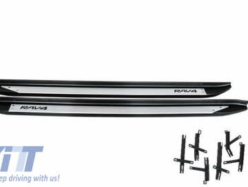 Running Boards Side Steps suitable for TOYOTA RAV4 (XA30) (2009-2012) OEM Design