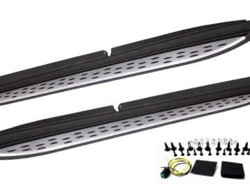 Running Boards suitable for MERCEDES Benz GL-Class X166 (2012-up) GLS-Class Facelift (2016+) Side steps with LED Courtesy Light