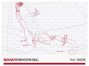 SNORKEL VOLKSWAGEN CRAFTER / MAN-TGE (2017 - )