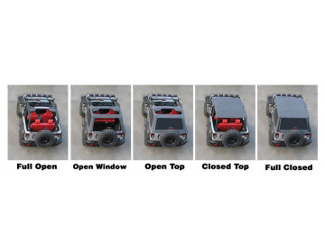 SOFT-TOP JEEP WRANGLER JK 3P