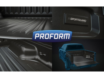 SPORTGUARD - fundo de caixa antiderrapante de 5 peças (cabine dupla) - Toyota Hilux 