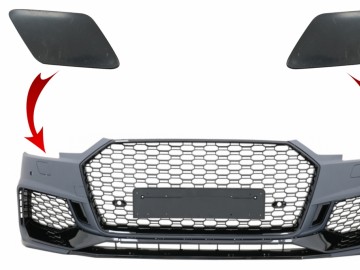 SRA Covers Front Bumper suitable for AUDI A4 B9 8W Limousine Avant (2016-2018) Quattro RS4 Design
