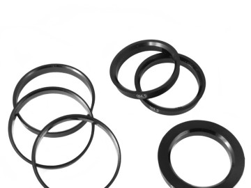 Set Of 4 X Hub Rings 74,1-57,0