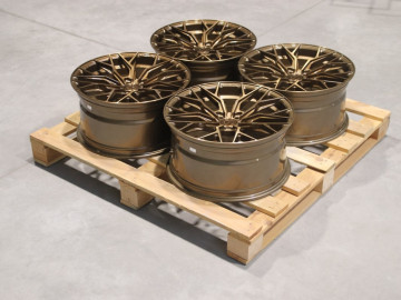 Set Of Cvr1 19X9,5 Et24 5X112 Brushed Bronze