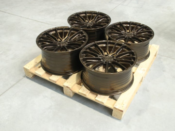 Set Of Cvr7 20X9,5 Et25 20X10,5 Et35 5X120 Gloss Bronze