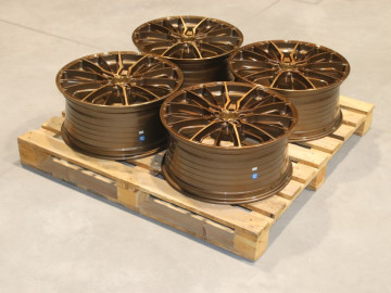 Set Of Cvr7 20X9 Et35 5X112 Brushed Bronze