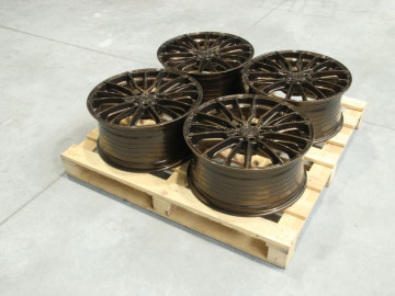 Set Of Cvr7 20X9 Et40 5X112 Gloss Bronze