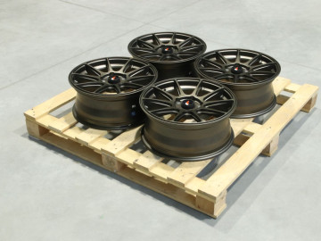 Set Of Jr11 17X7 Et29 5X112 Matt Bronze