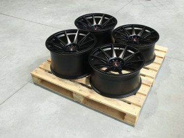 Set Of Jr11 19X9,5 Et22 19X11 Et25 5X114,3/120 Matt Black