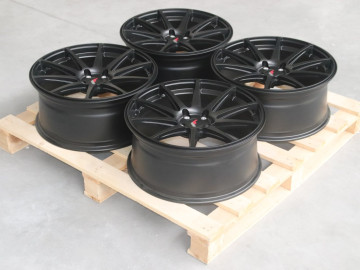 Set Of Jr11 20X8,5 Et35 5X114,3 Matt Black