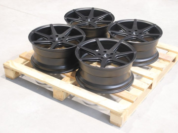 Set Of Jr20 18X8,5 Et40 5X108 Matt Black