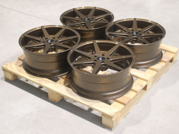 Set Of Jr20 20X8,5 Et20 5X112 Gloss Bronze