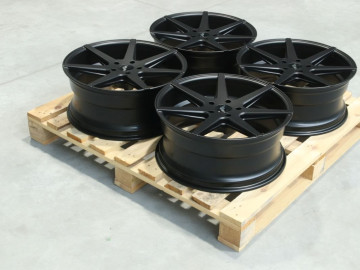 Set Of Jr20 20X8,5 Et20 5X120 Matt Black