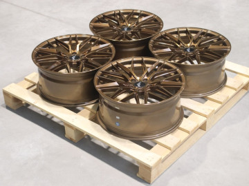 Set Of Jr28 19X8,5 Et40 5X114,3 Platinum Bronze