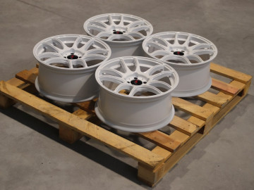 Set Of Jr29 17X8 Et30 4X98 White