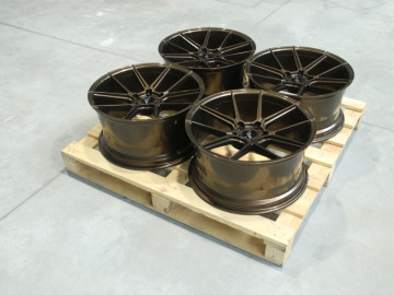 Set Of Jr30 20X10 Et40 5X112 Gloss Bronze