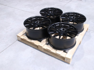 Set Of Jr42 20X9 Et28 5X108 Matt Black